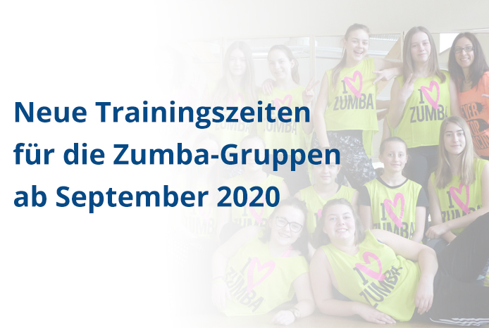 Zumba Trainingszeiten