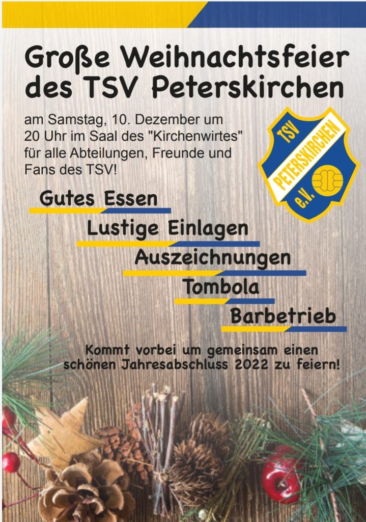 TSV-weihnachtsfeier